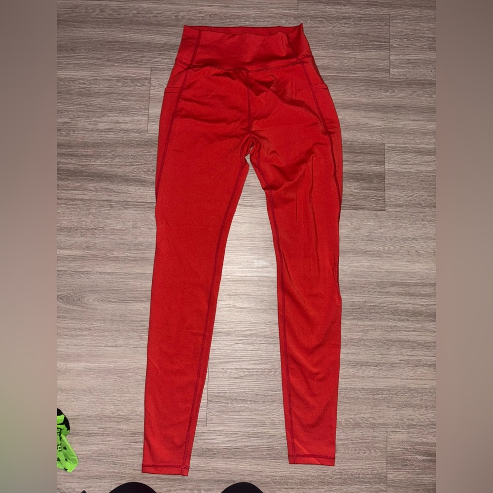Alphalete Vibrant Red Leggings